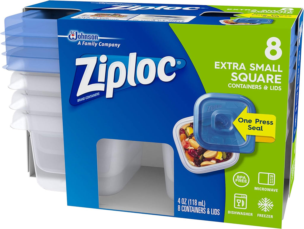  Ziploc To Go Variety Pack Containers 8ct : Health & Household